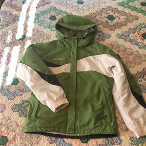 Hooded Columbia winter coat